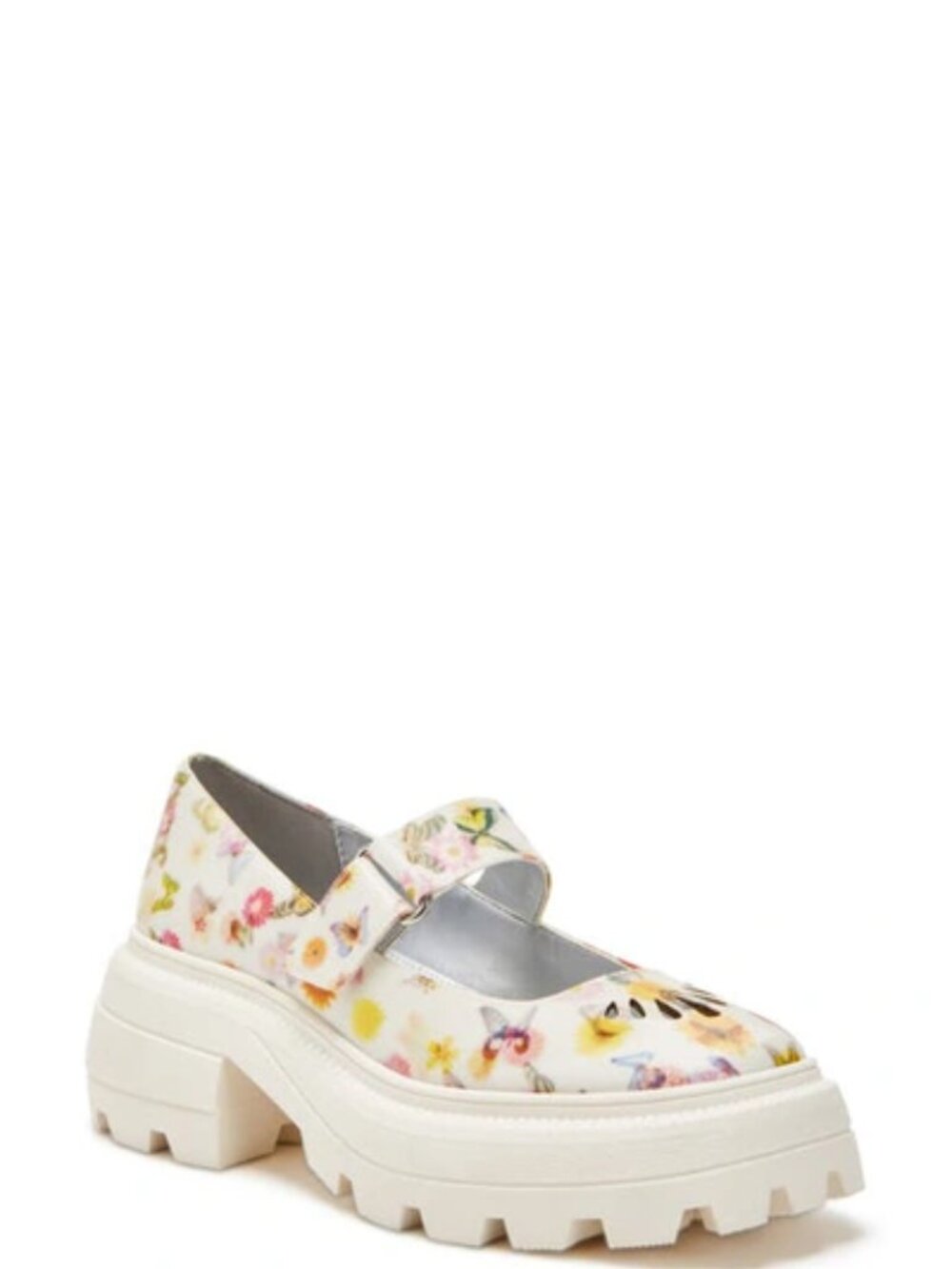 KATY PERRY 'The Geli' Combat Mary Jane, BUTTERFLY MULTI